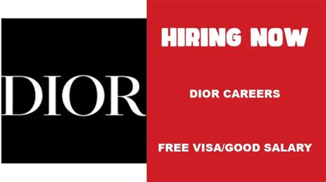 christian dior jobs salary.